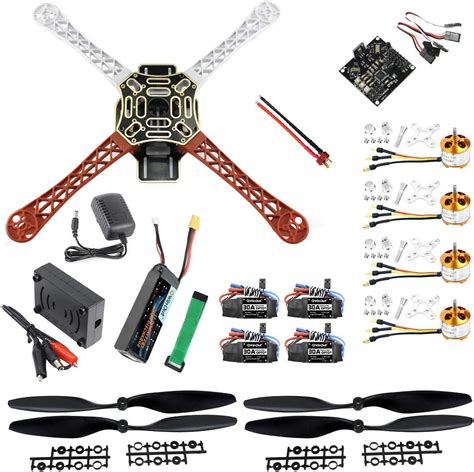 Buy QWinOut F450 DIY RC Quadcopter 4 Axle Drone ARF Kit No TX RX KK