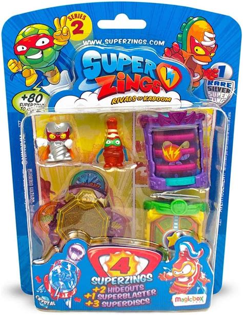 Superthings Rivals Of Kaboom Superzings Serie 2 Pacchetti E Figure