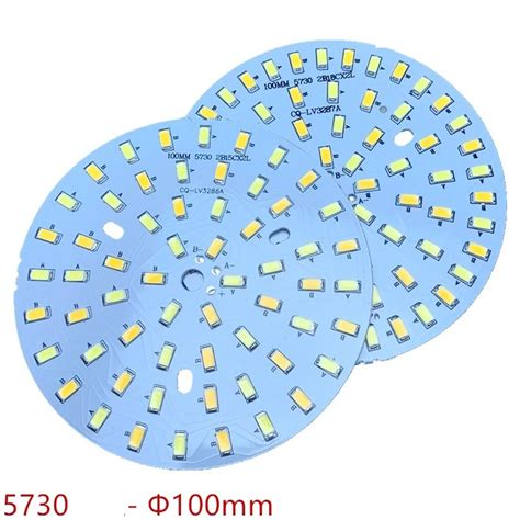 Led 5730 Lamp Beads 15W 18W LED Reform Aluminum Substrate Plate 100MM