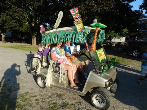 Luau Weekend Golf Cart Decorations Beach Themed Party Golf Carts