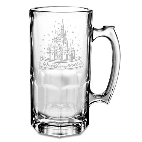 Product Image Of Walt Disney World Cinderella Castle Glass Stein By