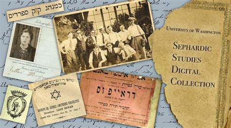 Sephardic Studies Digital Library Collection - UW Stroum Center for Jewish Studies