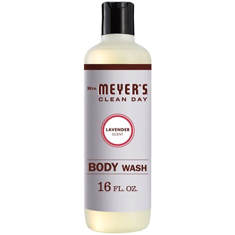 Mrs Meyer S Clean Day Body Wash Lavender Fl Oz Walmart