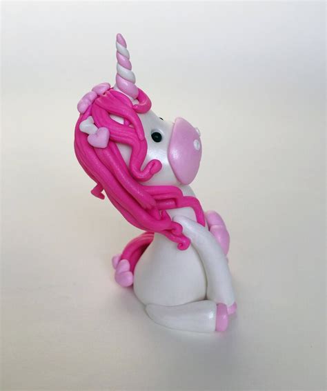 Unicorn Cake Topper Unicorn Clay Keepsake Cake Topperunicorn Etsy