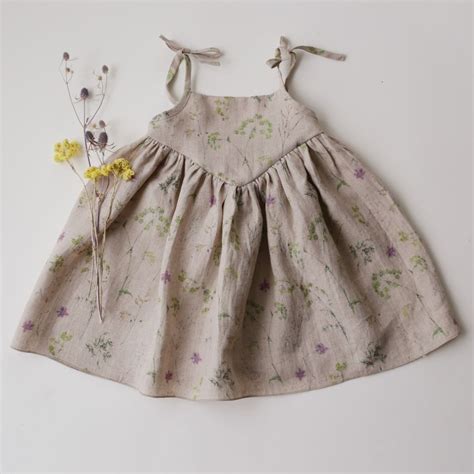 Girl Frock Sewing Pattern Baby Girl Dress Pdf Sewing Pattern Etsy