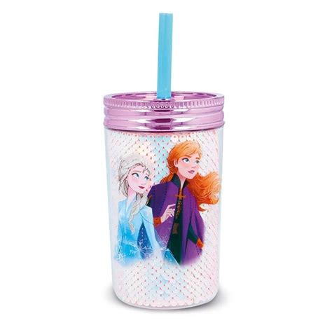 Vaso Infantil Para Ni Os Con Tapa A Rosca Frozen Disney