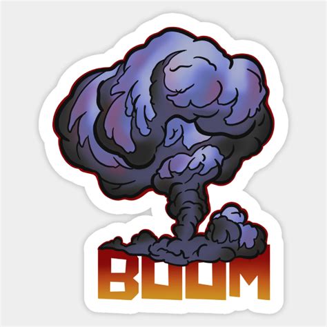 Boom - Boom - Sticker | TeePublic