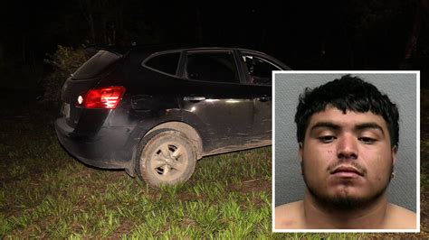 Brazoria County manhunt: Man wanted after overnight crime spree | khou.com