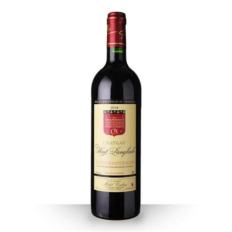 Château Haut Langlade Montagne Saint Emilion Rouge 2014 75cl La