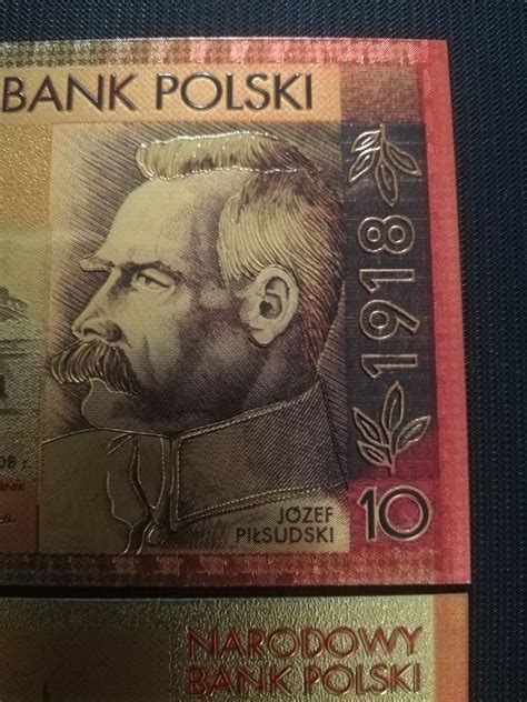 J Zef Pi Sudski Z Z Oty Banknot Kolekcjonerski Grudzi Dz Olx Pl