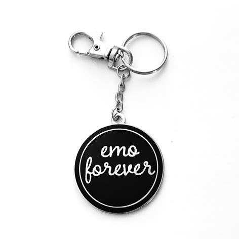 Emo Forever Keychain The Silver Spider