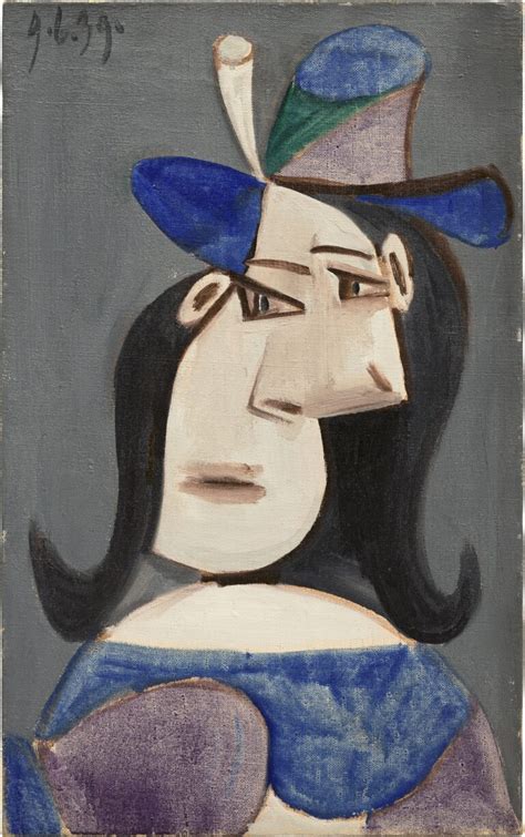 Pablo Picasso Buste De Femme Au Chapeau Fad Magazine