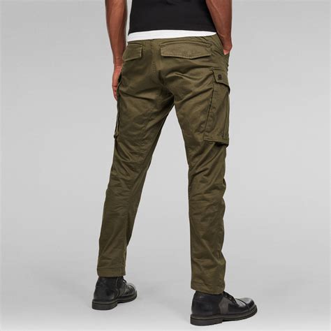 Pantalon Rovic Zip D Straight Tapered Vert G Star Raw