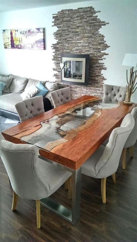 36 Gorgeous Unique Wooden Dining Tables Design Ideas Wooden Dining