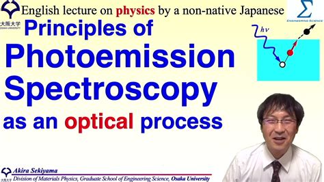 Principles Of Photoemission Spectroscopy As An Optical Process 2nd Ed Youtube