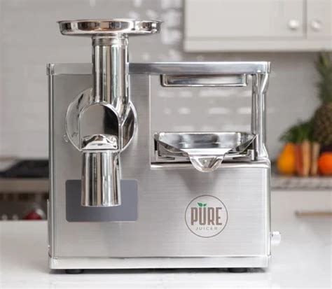 Pure Juicer True Two Stage Hydraulic Cold Press Juicer