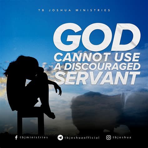 GOD CANNOT USE A DISCOURAGED SERVANT Emmanuel TV