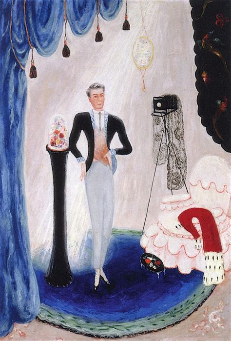 Portrait Of Baron De Meyer Painting Florine Stettheimer Oil Paintings