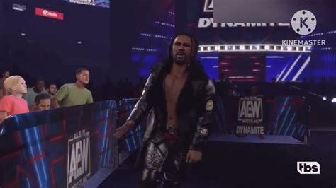 Wwe 2k23 Aew Swerve Strickland Entrance And Victory Scene With