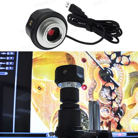 5MP USB Camera Digital Microscope Electronic Eyepiece CMOS Industrial ...