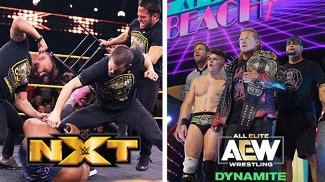 Aew Dynamite And Wwe Nxt Ratings Aew Wins The Night Again Nxt Back In