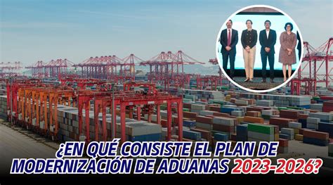 Programa De Modernización De Aduanas 2023 2026 Mi Nota