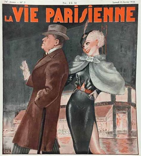 La Vie Parisienne 1936 La Crise Georges Leonnec Sex Appeal Mad Men