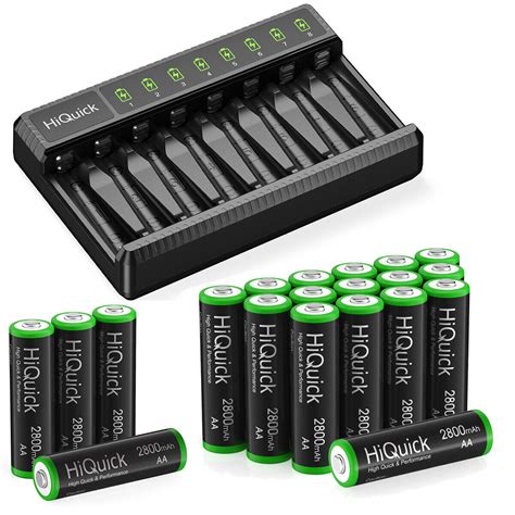 Ebl Aaa Aa Rechargeable Batteries Mah V Ni Mh Slots