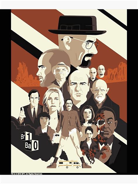 "Breaking Bad Characters" Poster for Sale by JohanMato | Redbubble