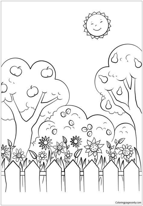 Garden Coloring