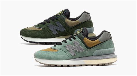 Stone Island X New Balance 574 Legacy Arrives June 12 IMBOLDN