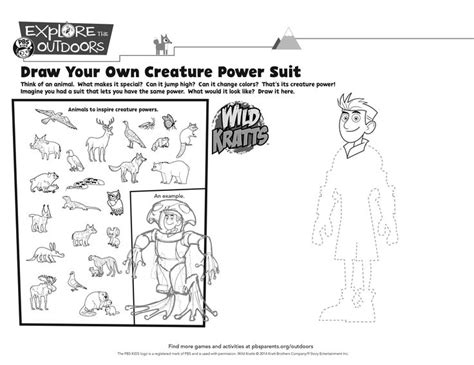 How To Draw Wild Kratts Animals Atelier Yuwaciaojp