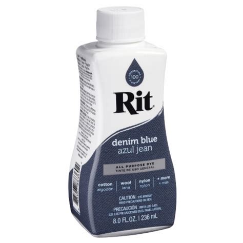 Rit All Purpose Liquid Dye Denim Blue Fl Oz Harris Teeter