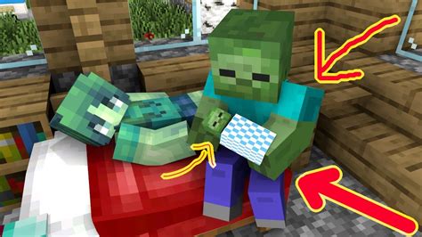 BABY ZOMBIE LIFE Part 1 Minecraft Animation YouTube