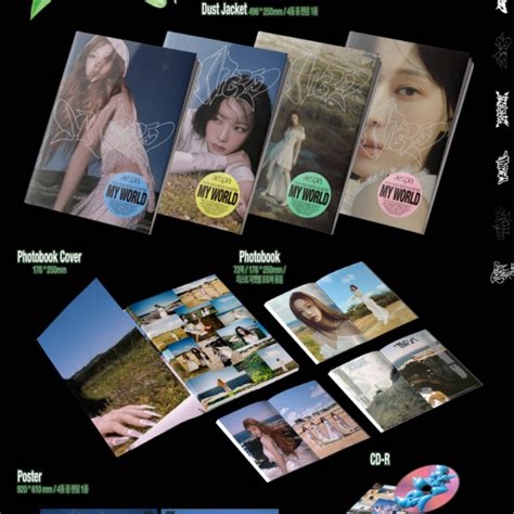 Aespa My World 3rd Mini Album [intro Ver ] 4 Versions Lightupk