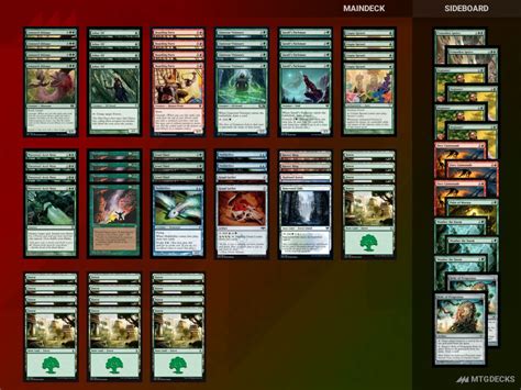 Pauper Gruul Cascade Deck By Hamuda MTG DECKS