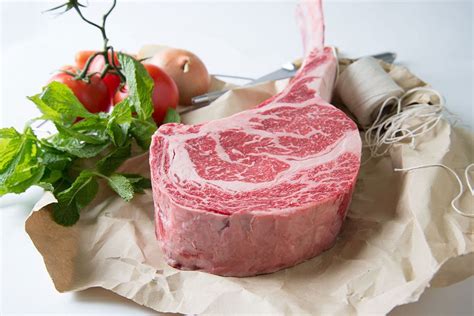 Wagyu Tomahawk Steak Ms8 9 Jacks Creek Wagyu Capalaba Butcher Shop Brisbane Farmers