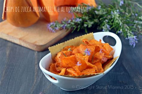 Come Preparare Delle Deliziose Chips Di Zucca Aromatizzate Al Rosmarino