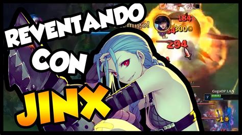 El Mejor Adc De La S9 Jinx Adc S9 Gameplay En Lan Co Youtube