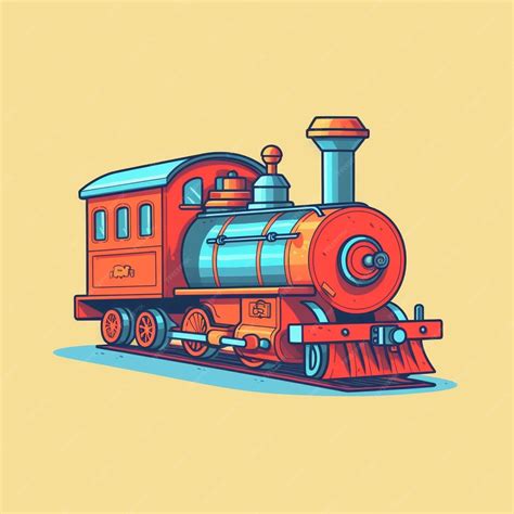 Premium Photo Old Train Clip Art