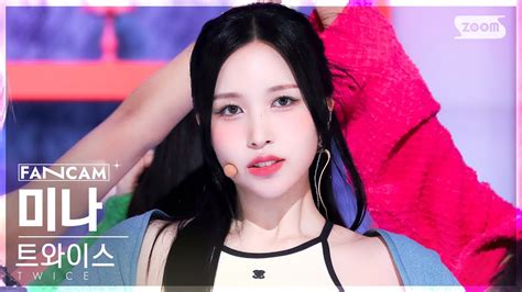 안방1열 직캠4k 트와이스 미나 Talk That Talk Twice Mina Fancam Sbs Inkigayo