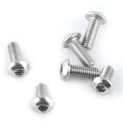 Otviap Bolt And Nut Assortment Pcs M Stainless Steel Ss Button