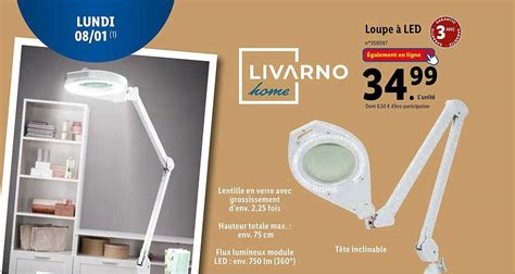 Promo Livarno Home Loupe à Led chez Lidl iCatalogue fr