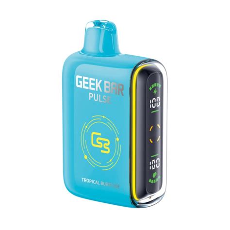 GEEK BAR PULSE 16ML 15000 PUFFS RECHARGEABLE DISPOSABLE 08 01 2023