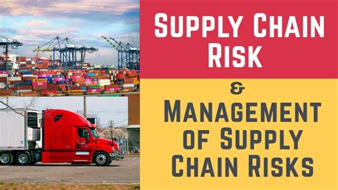 Supply Chain Risk And The Management Of Supply Chain Risk Supply Chain