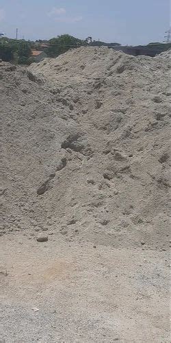 Gray Single Washed M Sand For Construction Packaging Type Loose At