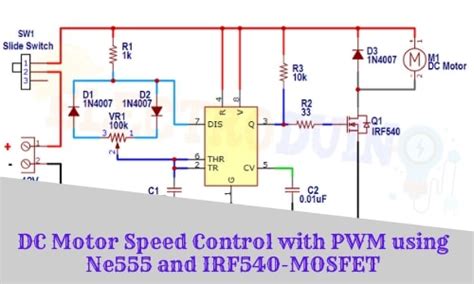 BLDC Brushless DC Motor Driver Circuit Using 555 IC 54 OFF