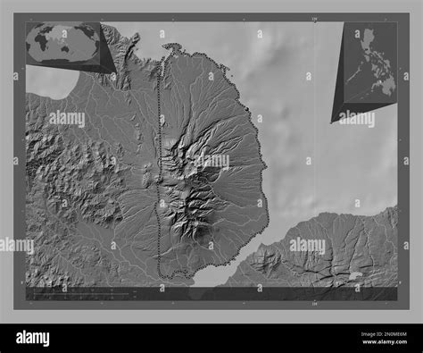 misamis occidental province  philippines bilevel elevation map