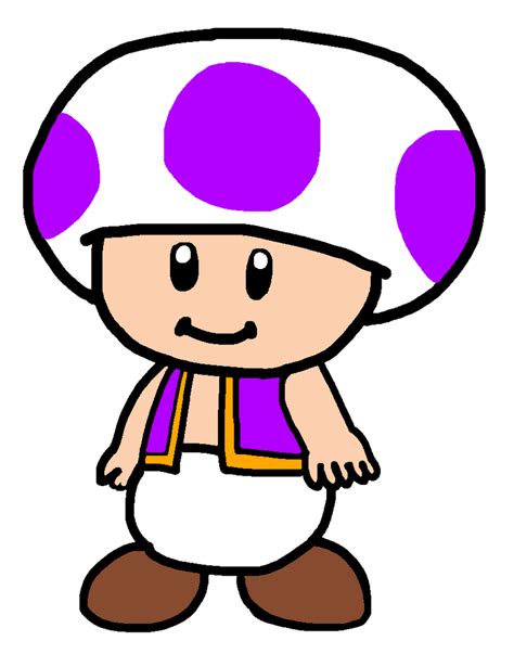 Super Mario Baby Plummy The Purple Toad 2d By Joshuat1306 On Deviantart