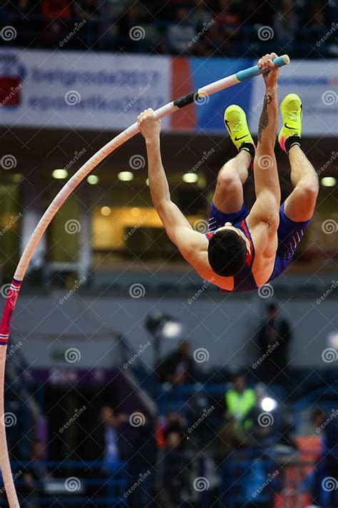 Ivan Horvat Pole Vaultr Editorial Stock Image Image Of Competitive